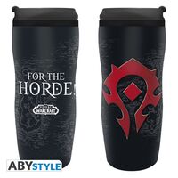 WORLD OF WARCRAFT HORDE TRAVEL MUG