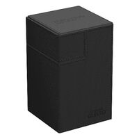 Flip 'n' Tray 100+ Deck Box - XenoSkin Black