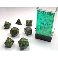 Speckled Earth 7-Dice Set