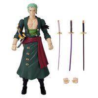 One Piece - Roronoa Zoro Action Figure 6.5"