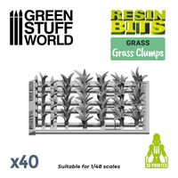 Grass Clumps 3D Printed Set