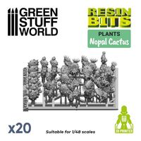Nopal Cactus 3D Printed Set