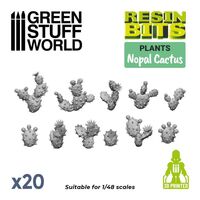 Nopal Cactus 3D Printed Set