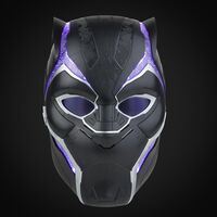 Legends Series Black Panther Premium Electronic Role Play Helmet with Light FX and Flip-Up/Flip-Down Lenses