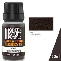 Natural Earth Pigment - Burnt Umber 30ml