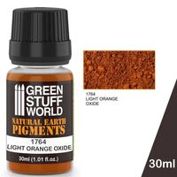 Natural Earth Pigment -Light Orange Oxide 30ml