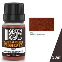 Natural Earth Pigment - Medium Red Oxide 30ml