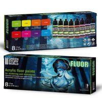 Fluor Paint Set (x8)