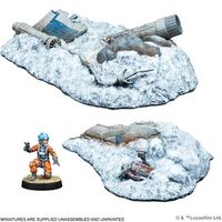 Crashed X-Wing Battlefield Expansion Star Wars Legion