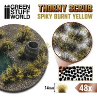 Thorny Scrubs - Spikey Burnt Yellow