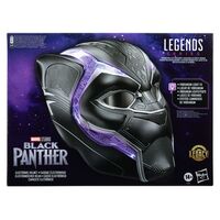 Legends Series Black Panther Premium Electronic Role Play Helmet with Light FX and Flip-Up/Flip-Down Lenses