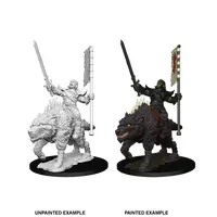 Orc On Dire Wolf (Nolzur)