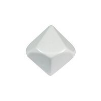 OPAQUE WHITE D10 BLANK
