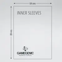 Gamegenic Inner Sleeves - Clear (100)