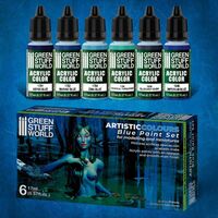 Blue Paint Set (6) - Artistic Colours