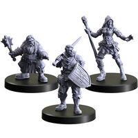 Witcher Miniatures: Classes 1 - Mage, Craftsman, Man-at-Arms