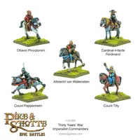 Thirty Years War Imperialist Commanders - Pike & Shotte Epic Battles