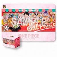One Piece Playmat And Card Case Set - 25th Edition