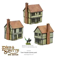 Town Houses Scenery Pack - Pike & Shotte Epic Battles