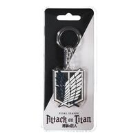 Attack On Titan Metal Keychain Logo
