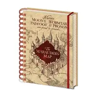 Harry Potter Marauders Map A5 Notebook