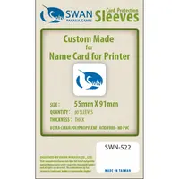 Swan Sleeves 55mm X 91mm Name Card for Printer