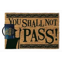 Lord Of The Rings Doormat You Shall Not Pass