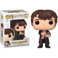 POP! Harry Potter - Neville Longbottom with Monster Book #116