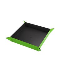 Gamegenic - Magnetic Dice Tray Square Black/Green