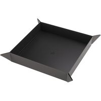 Gamegenic - Magnetic Dice Tray Square Black/Grey