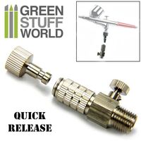 Airbrush Quick Release Adaptor with Air Flow Control 1/8