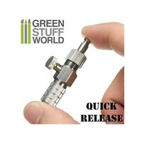 Airbrush Quick Release Adaptor with Air Flow Control 1/8