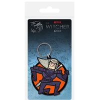 The Witcher Gerald Rubber Keychain