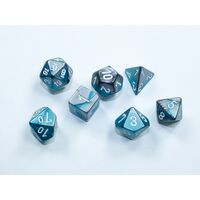 Gemini Steel-Teal/White Mini 7-Die Set