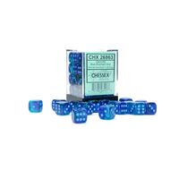 Gemini 12mm D6 Blue-Blue/Light Blue Dice Block