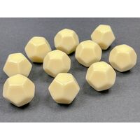 Opaque Ivory d12 Blank