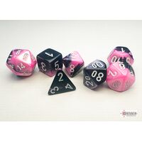 Gemini Black-Pink/White Mini 7-Die Set