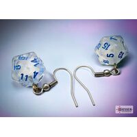 Hoor Earrings Borealis Icicle Mini-Poly D20
