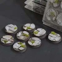 Temple Bases - Round 32 mm (8)