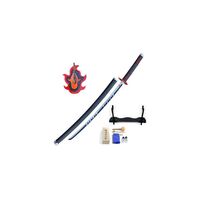 Demon Slayer Kimetsu No Yaiba Replica 1/1 Sword Tanjiro Kamado v2 Fire Breath 74 cm