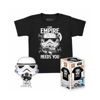 Pop! Star Wars Pocket Pop & Tee Box - Stormtrooper Size L
