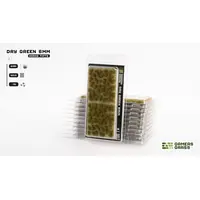 Dry Green 6mm Grass Tufts - Wild (70)