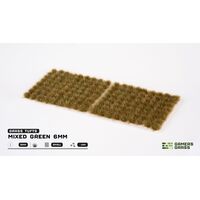 Mixed Green 6mm Grass Tufts - Small (144)