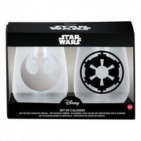 Star Wars Crystal Glasses 2-Pack