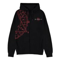 Diablo IV Zipper Hoodie Lilith's Sigil - S