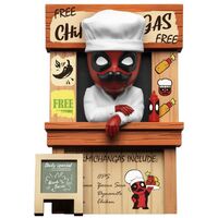 Deadpool's Chimichangas Store Diorama 8cm