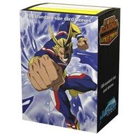 Dragon Shield License Sleeves All Might Punch (100)