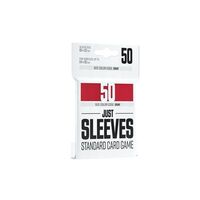 Just Sleeves Standard Card Game Red (50)