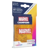 Champions Art Sleeves - Marvel Orange (50)
