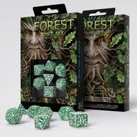 Forest Dice Set White & Green - Tundra